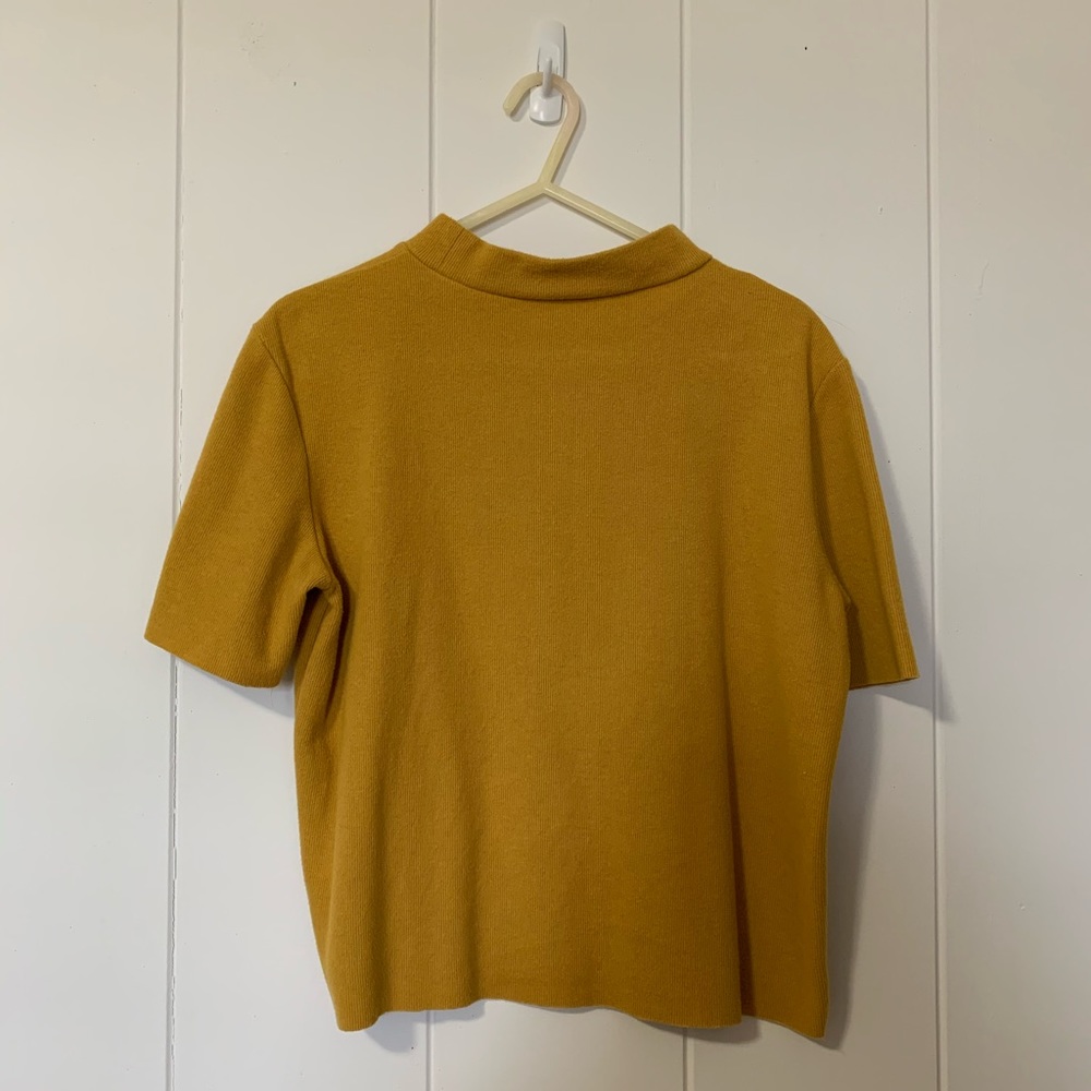Zara Mustard Yellow Sweater